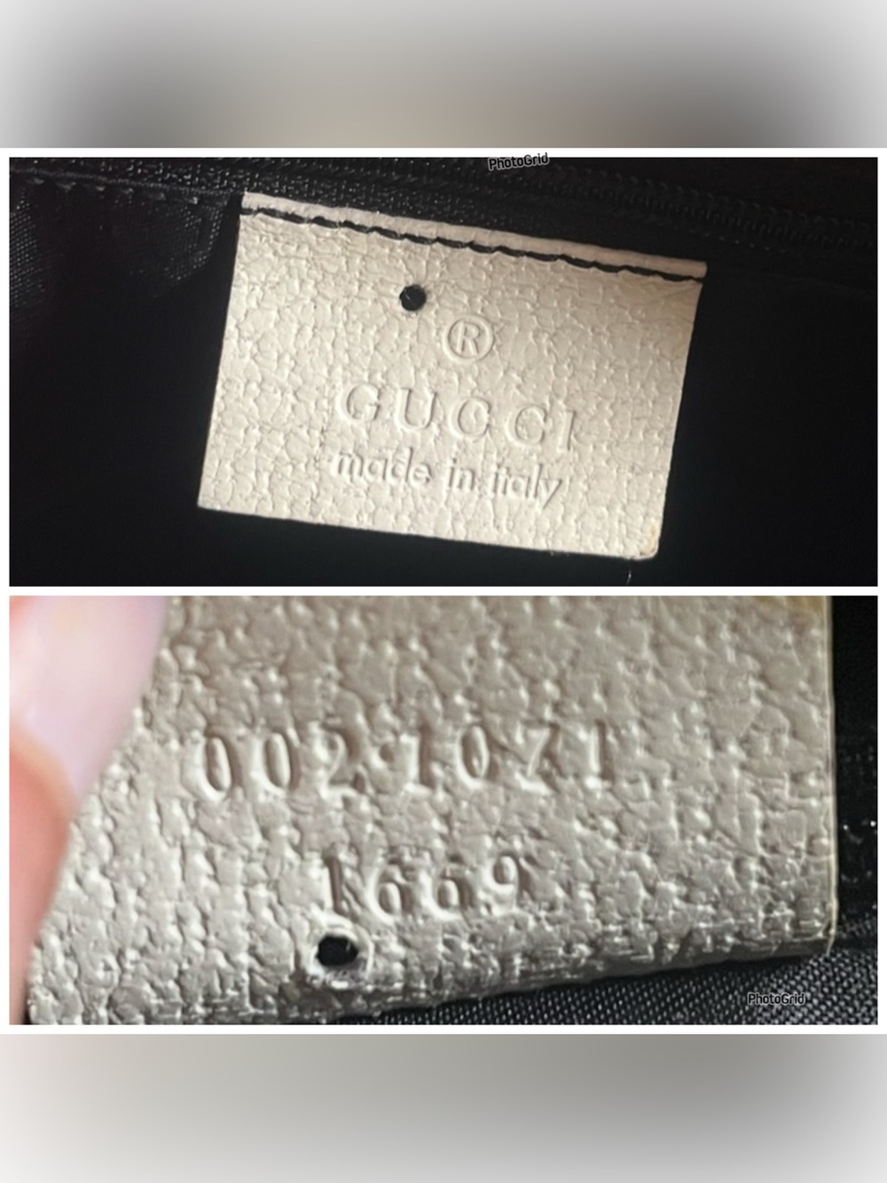 GUCCI Jackie Piston Lock Dome Bag - Ivory Leather - Vintage - w/ COA - Picture 10 of 16